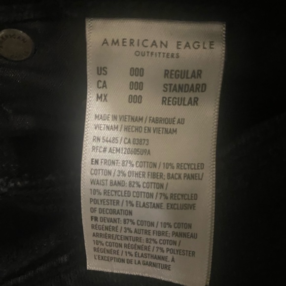 American Eagle Dreamy Drape Stretch Low-Rise Baggy Wide-Leg Jean - Picture 5 of 5